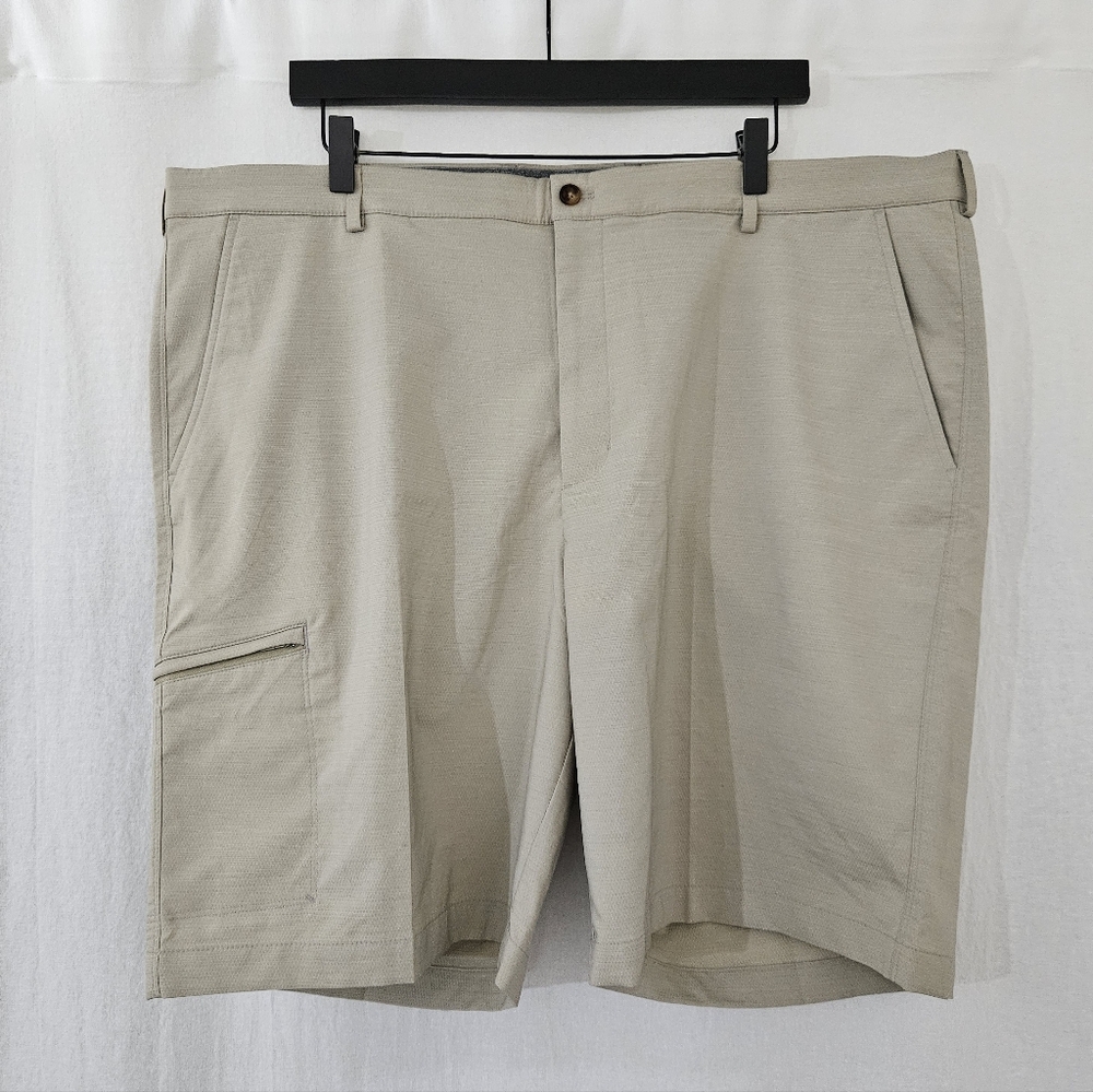 Greg Norman Collection Chino Shorts in Biege Tan Men's Size 42